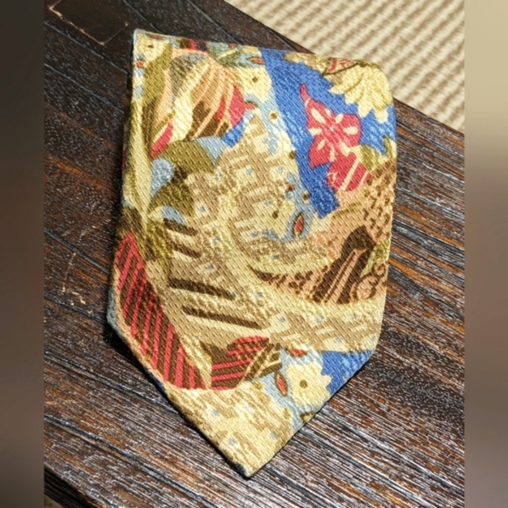 **Buy 2 get 3* Ermenegildo Zegna Silk Tie | Multi Color | Made in Italy | Luxury